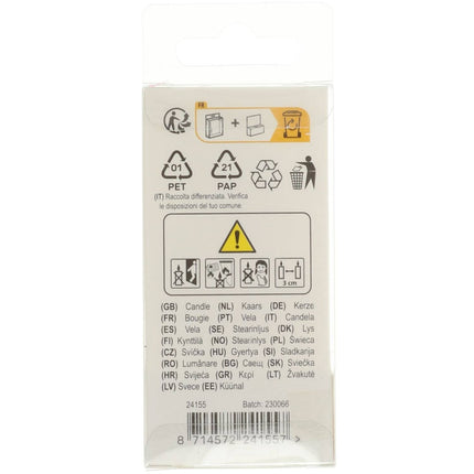 Stearinlys Simply Chic Gold Figur 5