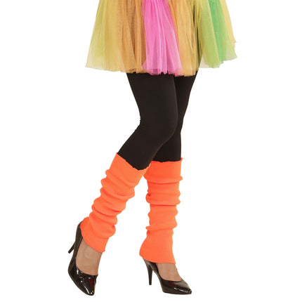 Neonorange benvarmere 2 stk