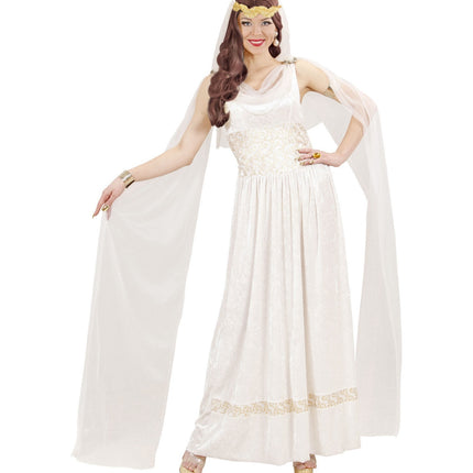 Hvid kjole til damer