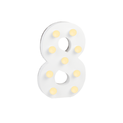 8 lysfigur 16,5 cm