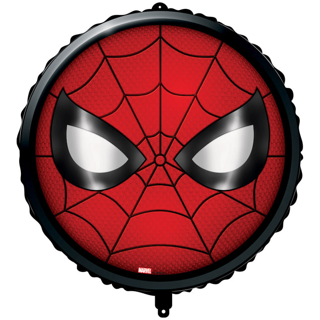 Spiderman Helium Balloon Round Empty 46cm