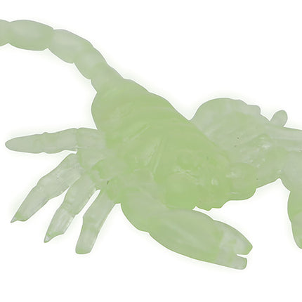 Borddekoration Skorpioner Glow In Teh Dark 6cm 8stk