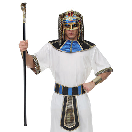 Farao Spadserestok Sort Guld