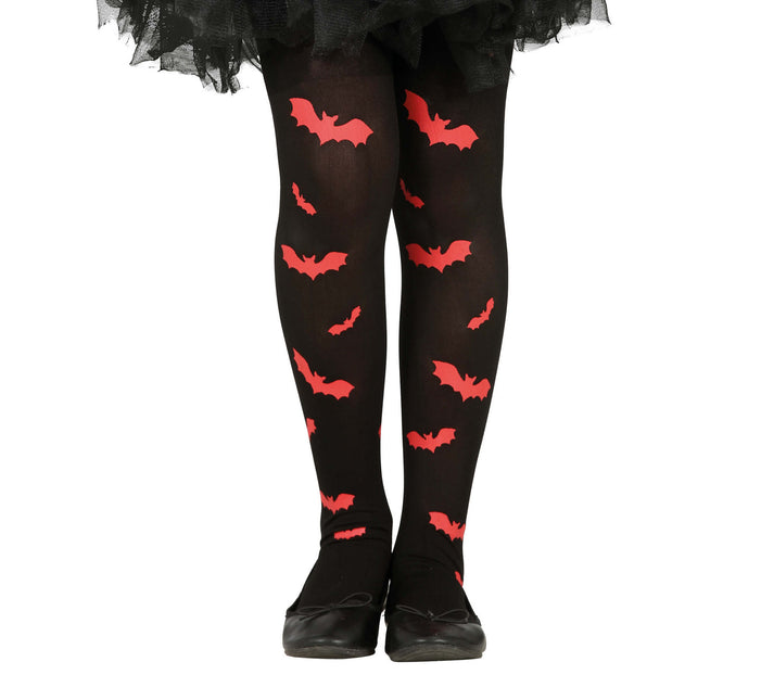 Halloween-legging flagermuspige