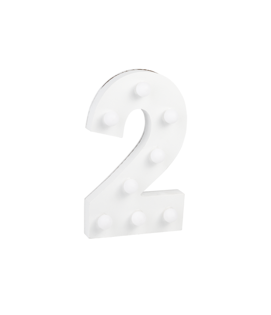 2 lysfigurer 16,5 cm