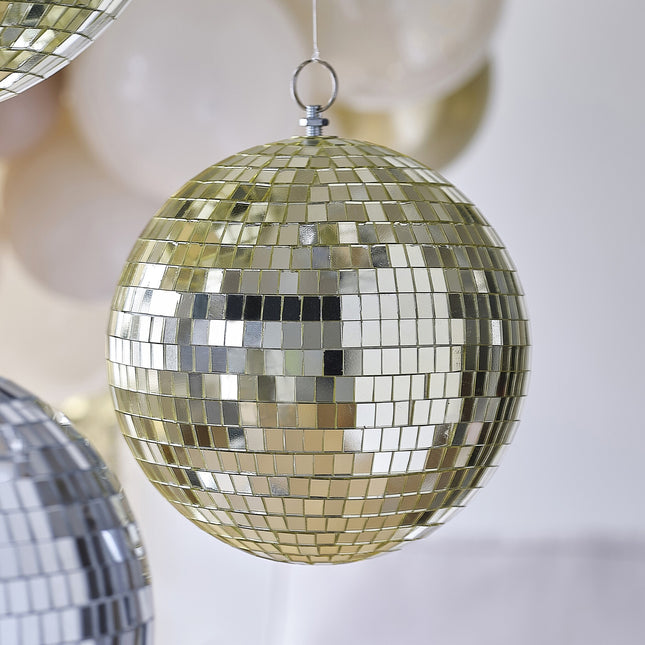 Party Discoball Guld 20 cm