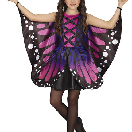 Sommerfuglekjole pige