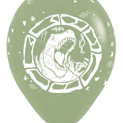 Balloner Dinosaur T Rex Mix 30cm 25stk