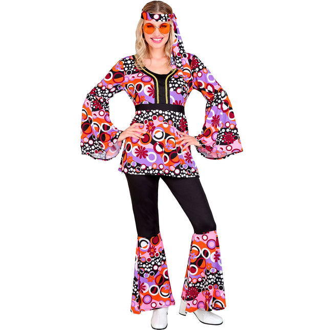 Disco Suit Pink Ladies 3 piece