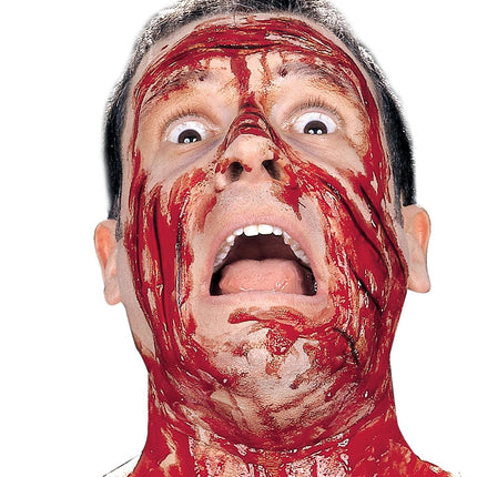 Halloween falsk blod med gaze