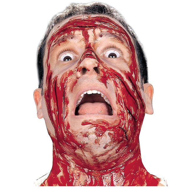 Halloween falsk blod med gaze