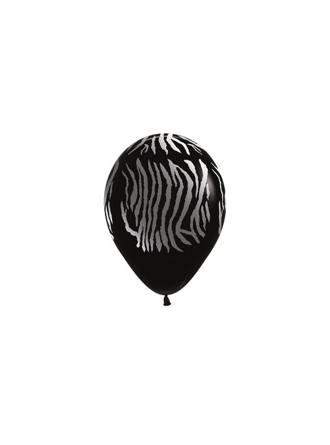 Balloner Animal Print Metallic Ink 12cm 50stk