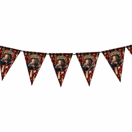 Halloween-guirlande Klovn 3m