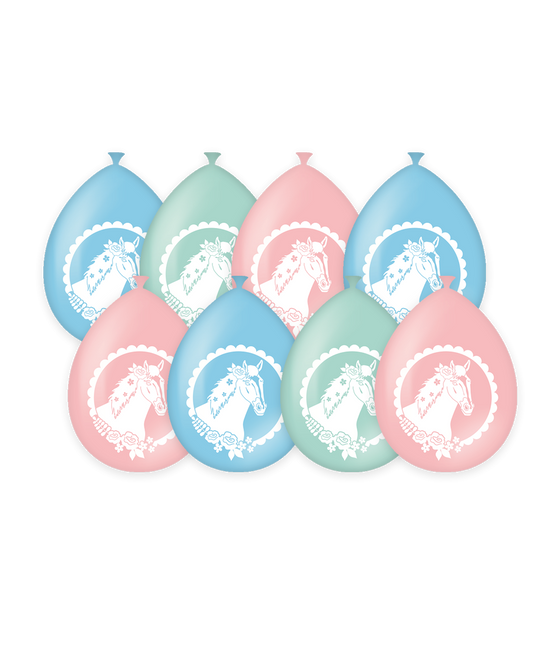 Hesteballoner 30cm 8stk