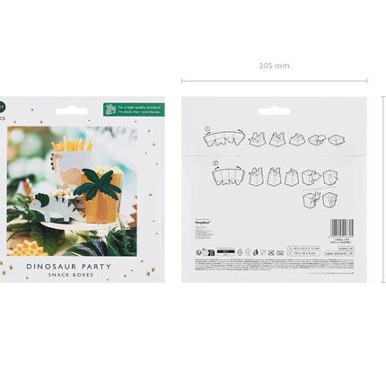 Dino Snack-skål 6 stk