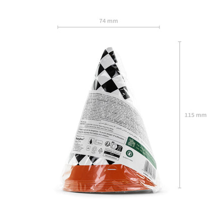 Race Party Hatte 16cm 6stk