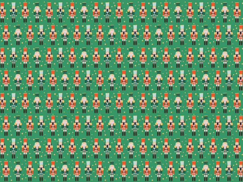 Nøddeknækkere af julegavepapir 2m