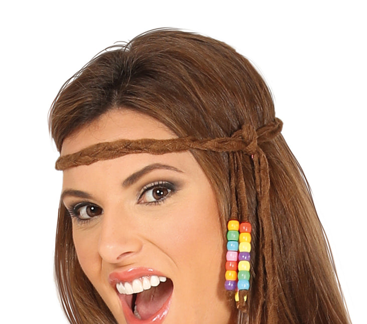 Hippie 60S blomsterkostume til kvinder