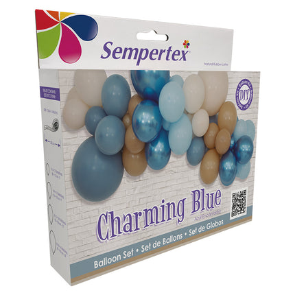 Balloner DIY Balloon Kit Charming Blue
