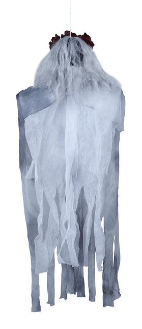 Halloween dukke spøgelsespige 1m