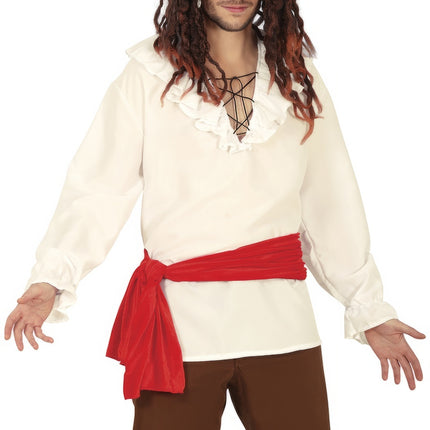 Pirat-skjorte til mænd