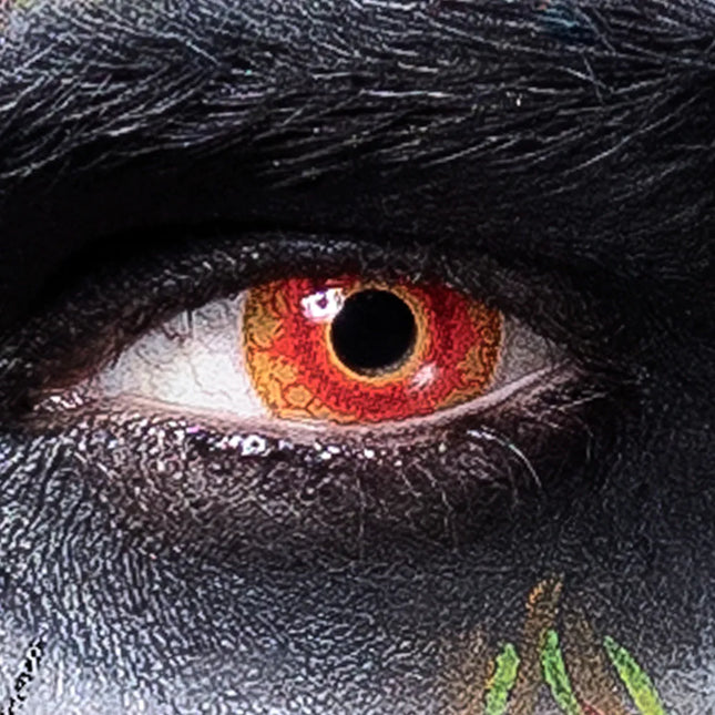 Rød Gul Farve Linser Helvede