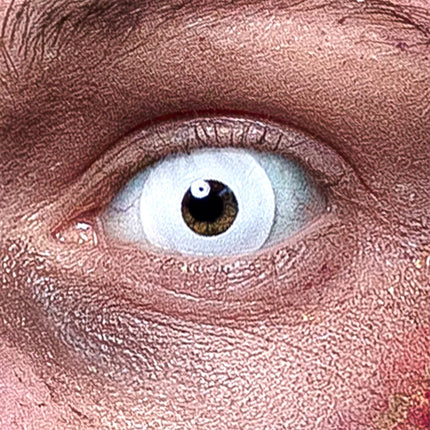 Hvide farvede linser