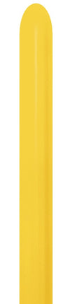 Modelleringsballoner Nozzle Up Yellow 5cm 152cm 50stk