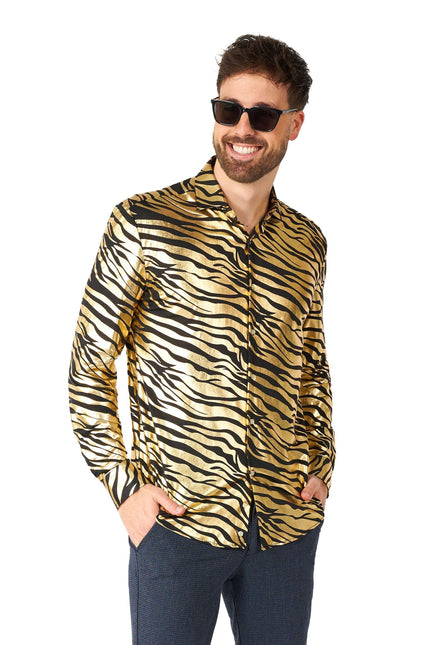 Tiger Gold skjorte herre <tc>OppoSuits</tc>
