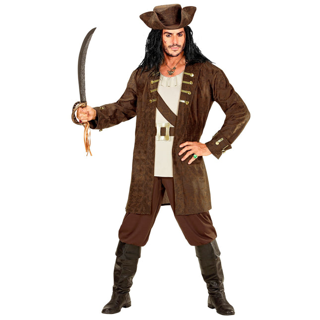 Pirate suit Taupe Brown Nude Men's