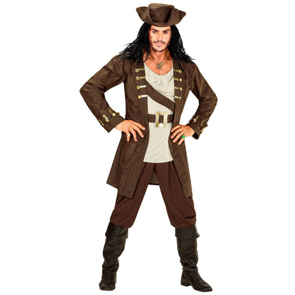 Pirate suit Taupe Brown Nude Men's