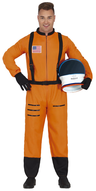 Astronautdragt Nasa Orange Mænd