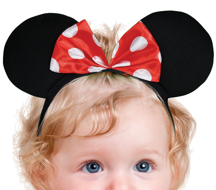 Minnie Mouse Kostume Rød Hvid Baby