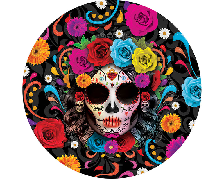 Halloween-skål med kranium 32 cm