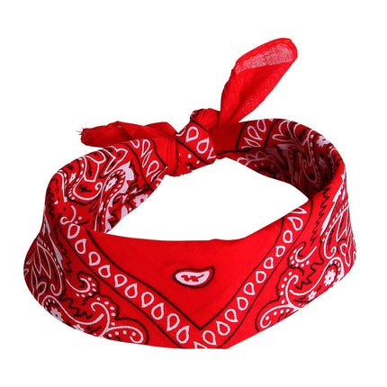 Rød bandana