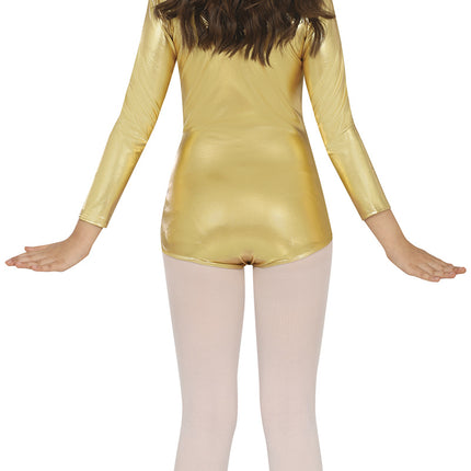 Guldmetallisk trikot til piger