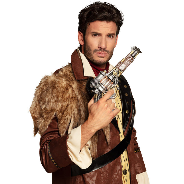 Falsk pistol Shootpunk 31 cm