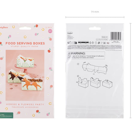 Hest Snackskål 3 stk