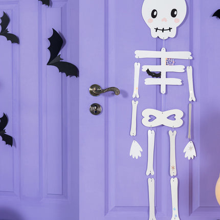 Halloween-skelet 1,10 m