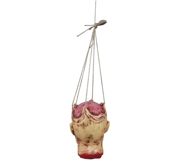 Halloween dukkehoved monster 28 cm