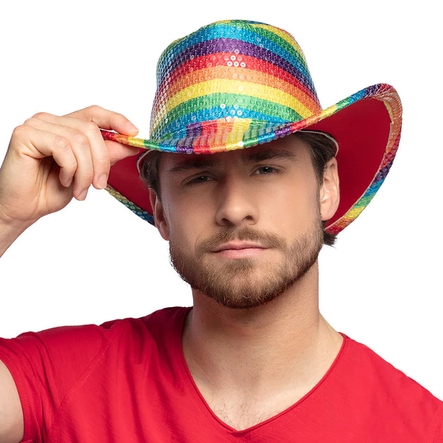 Hat Rainbow Cowboy