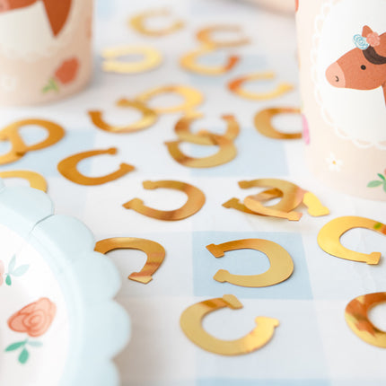 Guldkonfetti-hestesko