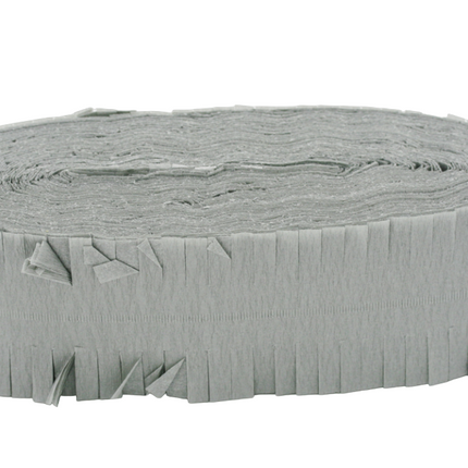 Guirlande sølv crepe 24m