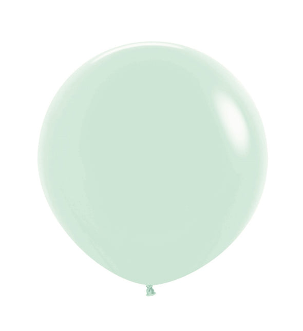 Balloner Pastel Matte Green 61cm 10stk