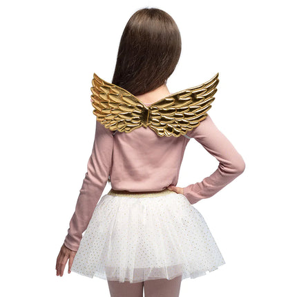 Engel tilbehørssæt hvidguld pige