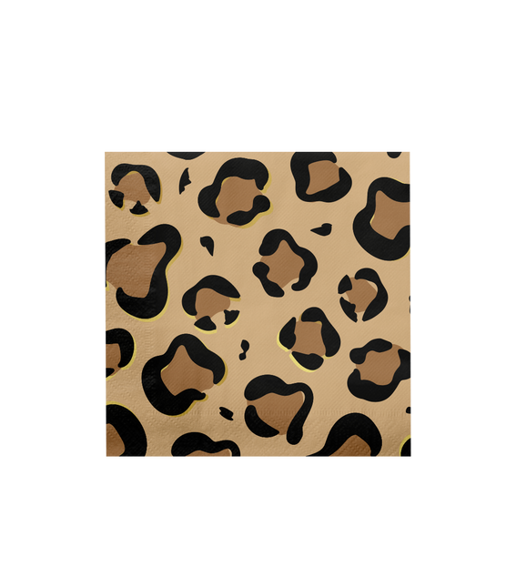 Panter servietter 16cm 16stk