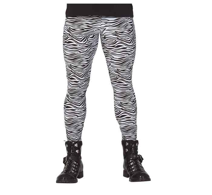 Zebra-leggings til damer