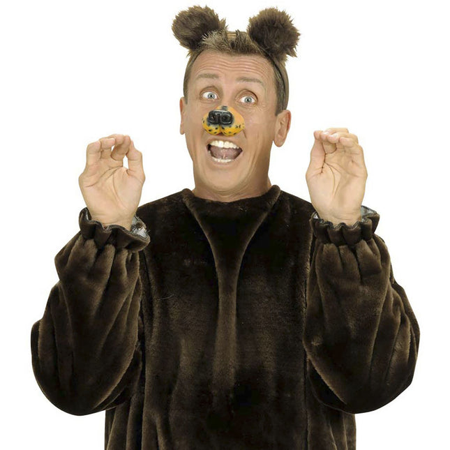 Hårbånd med bjørn