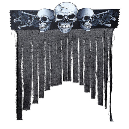 Halloween-dørforhæng Skelet