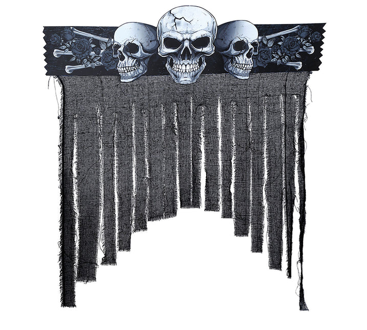 Halloween-dørforhæng Skelet